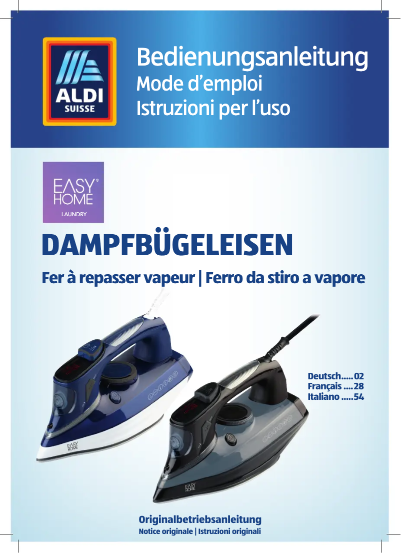 Page 1 of the manual User Manual Easy Home GT-SF-DBL-01