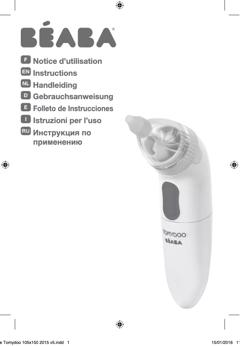 First page image of the manual for Tomydoo