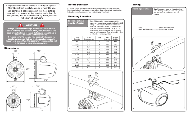 First page image of the manual for NPT1-120
