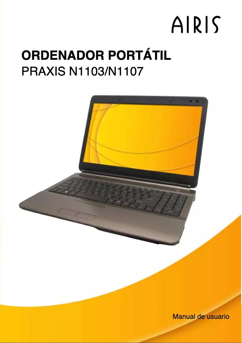 Page 1 of the manual User Manual Airis Praxis N1107