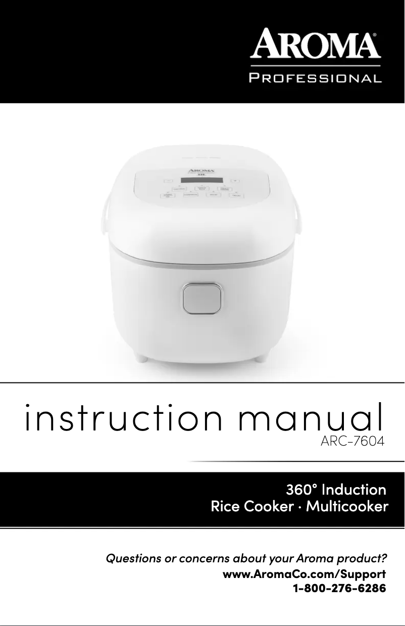 First page image of the manual for ARC-7604