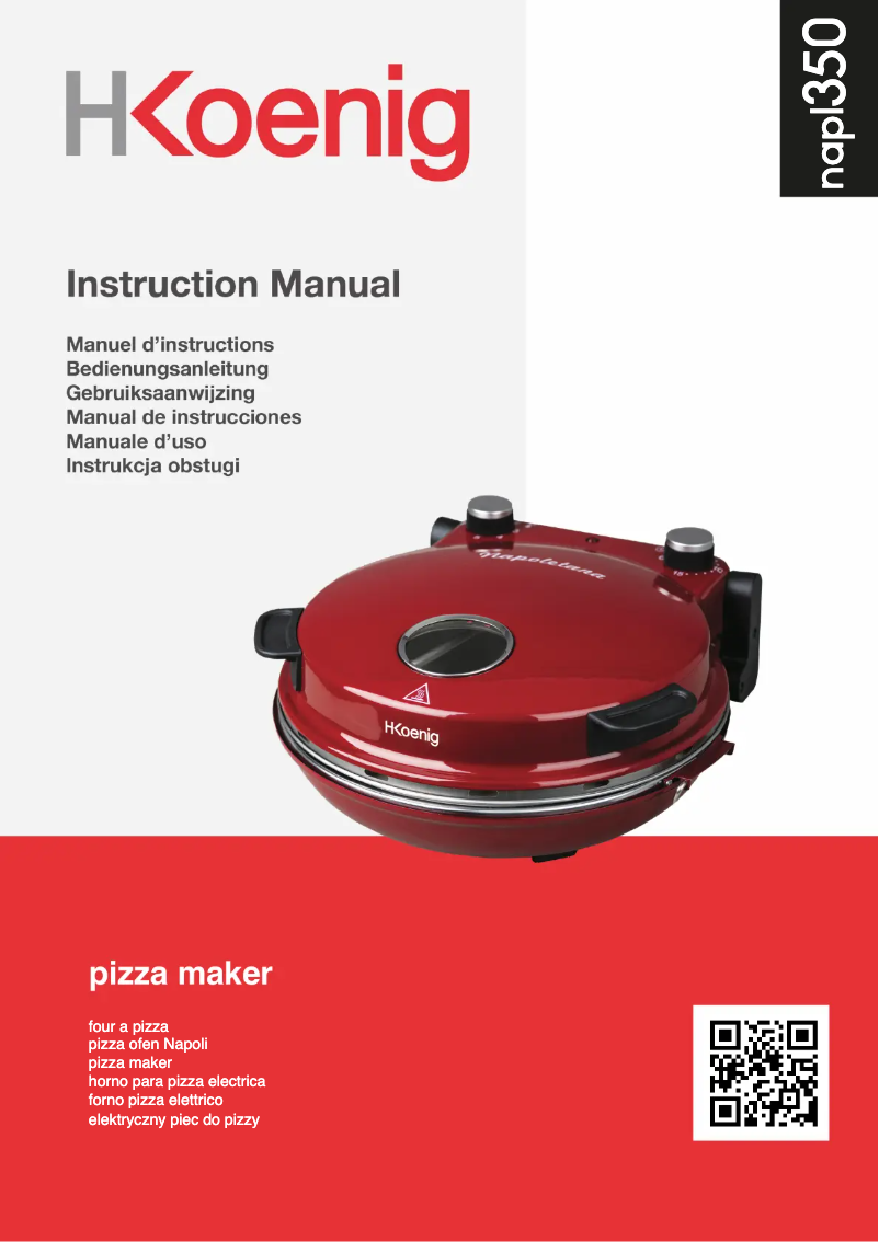 Page 1 of the manual User Manual H.Koenig NAPL350