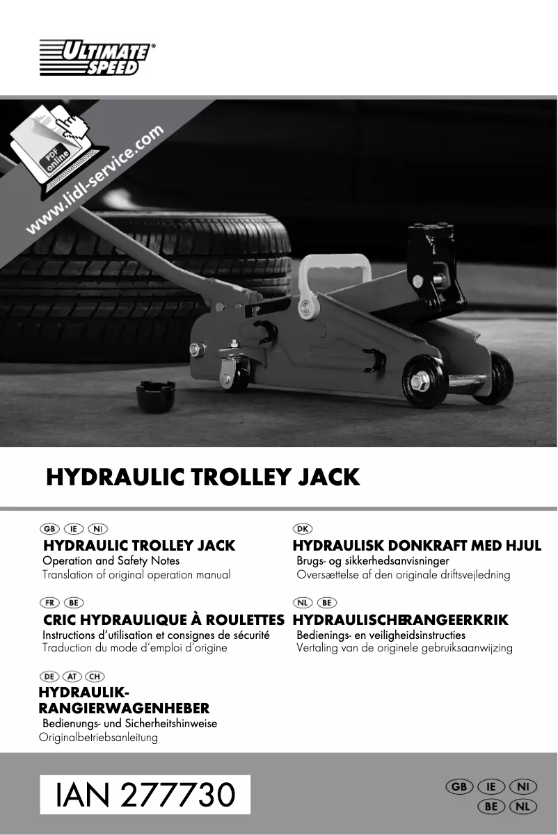 Page 1 of the manual User Manual Ultimate Speed IAN 277730