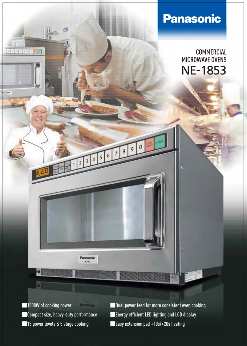 Page 1 of the manual User Manual Panasonic NE-1853