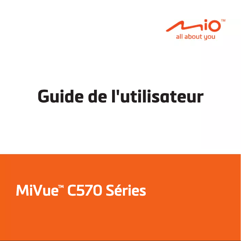 First page image of the manual for MiVue C570