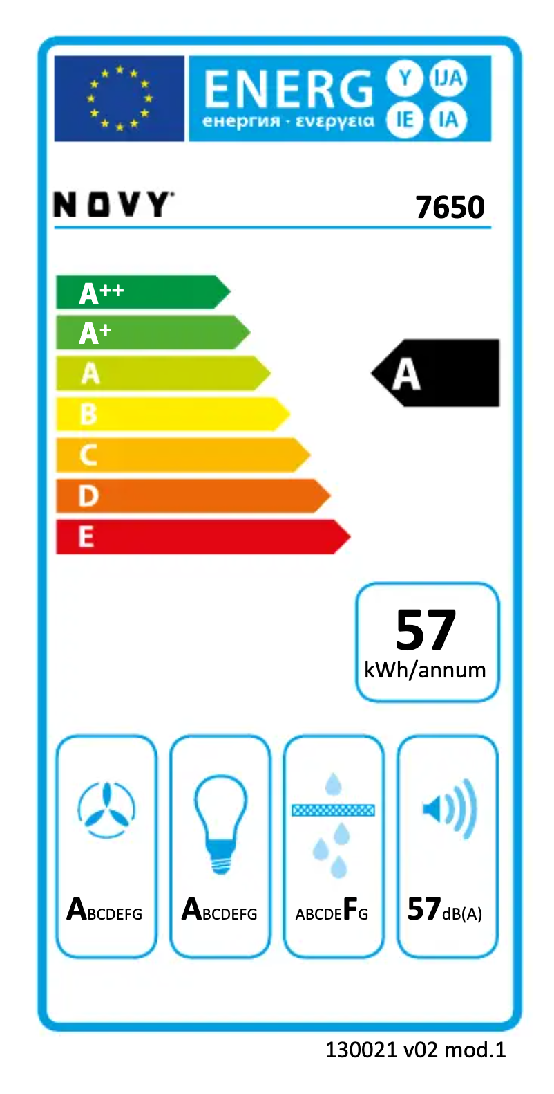 First page image of the manual for Flat'line 7650