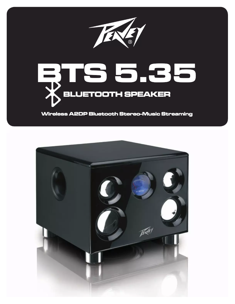 Image de la première page du manuel de l'appareil BTS 5.35