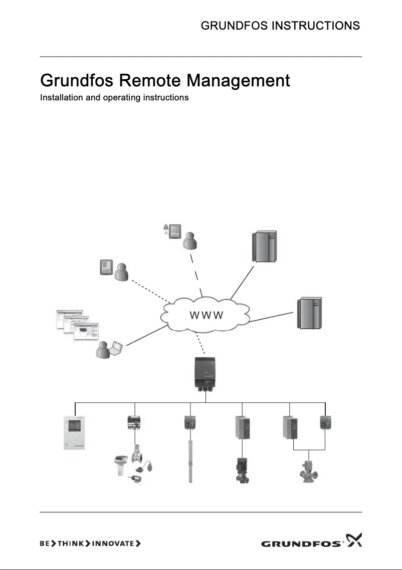 First page image of the manual for CIM 060