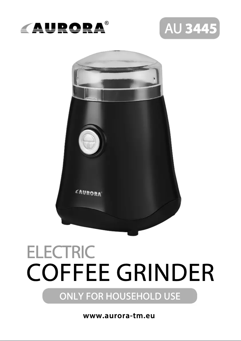 First page image of the manual for AU3445