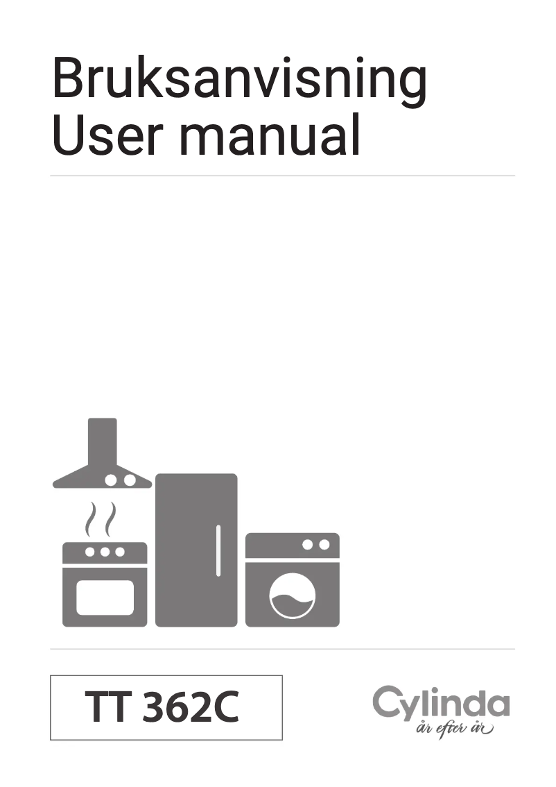 Page 1 of the manual User Manual Cylinda TT362C