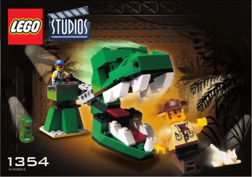 Page 1 of the manual User Manual Lego Dino Head Attack