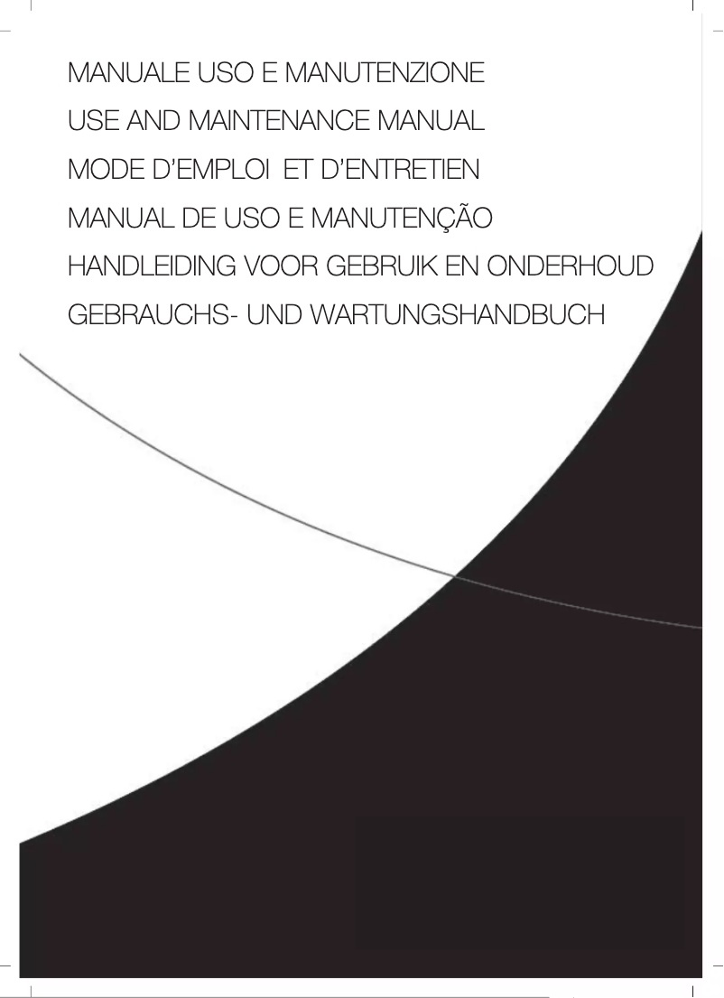 Page 1 of the manual User Manual Glem Gas GFE52IX