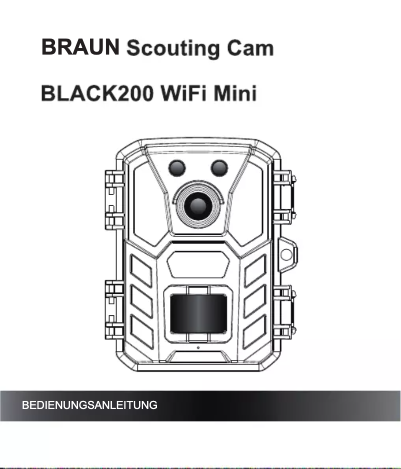 First page image of the manual for BLACK200 WiFi Mini