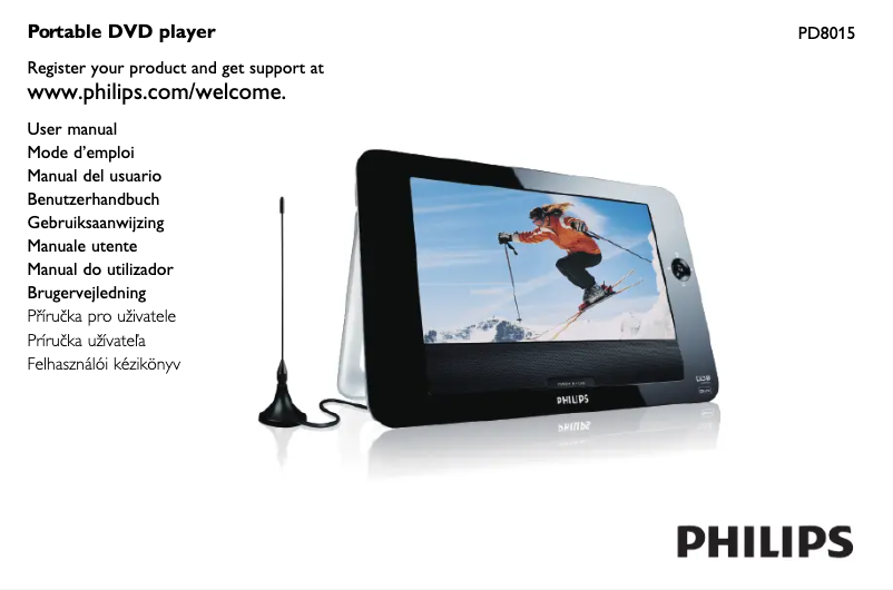 First page image of the manual for PD8015