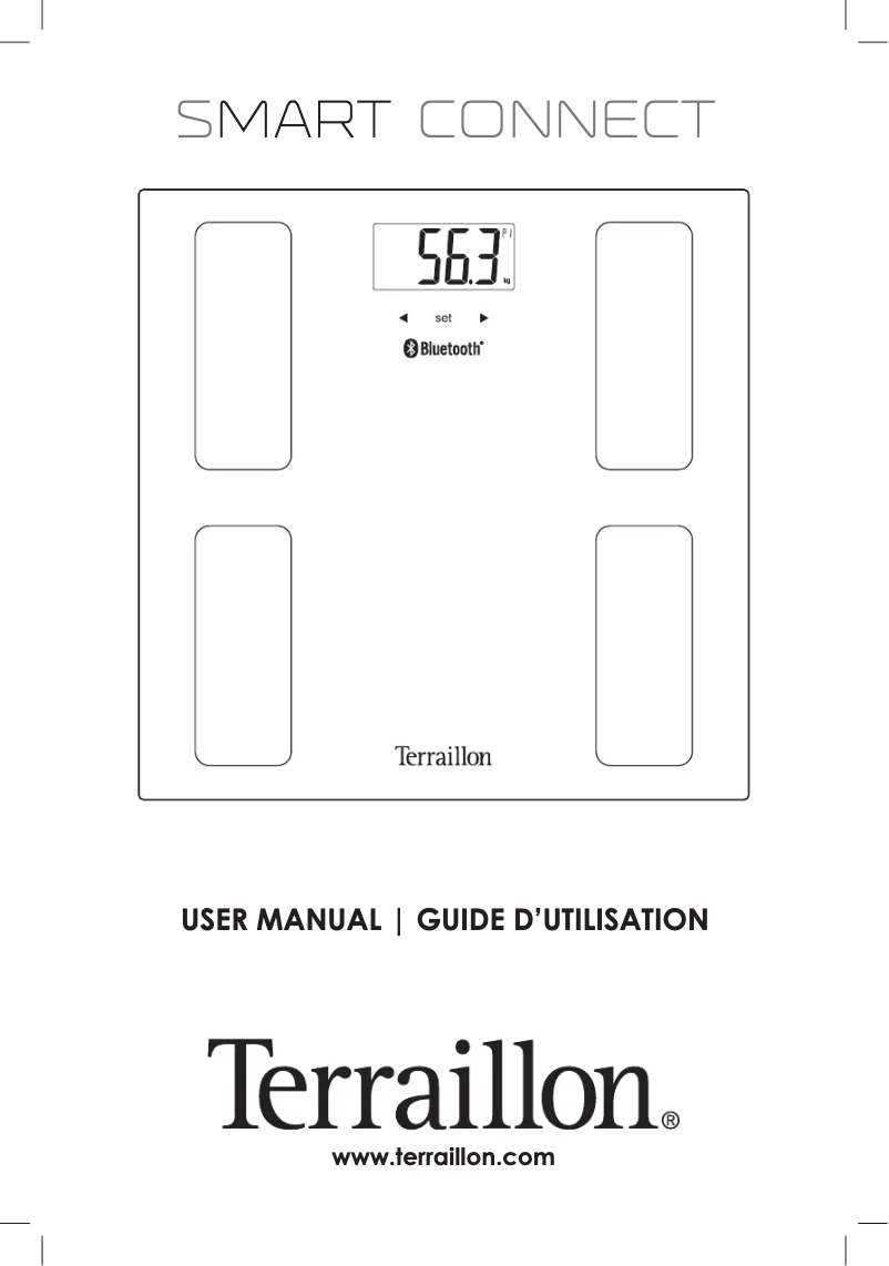 Page 1 of the manual User Manual Terraillon Thermo Smart Connetct