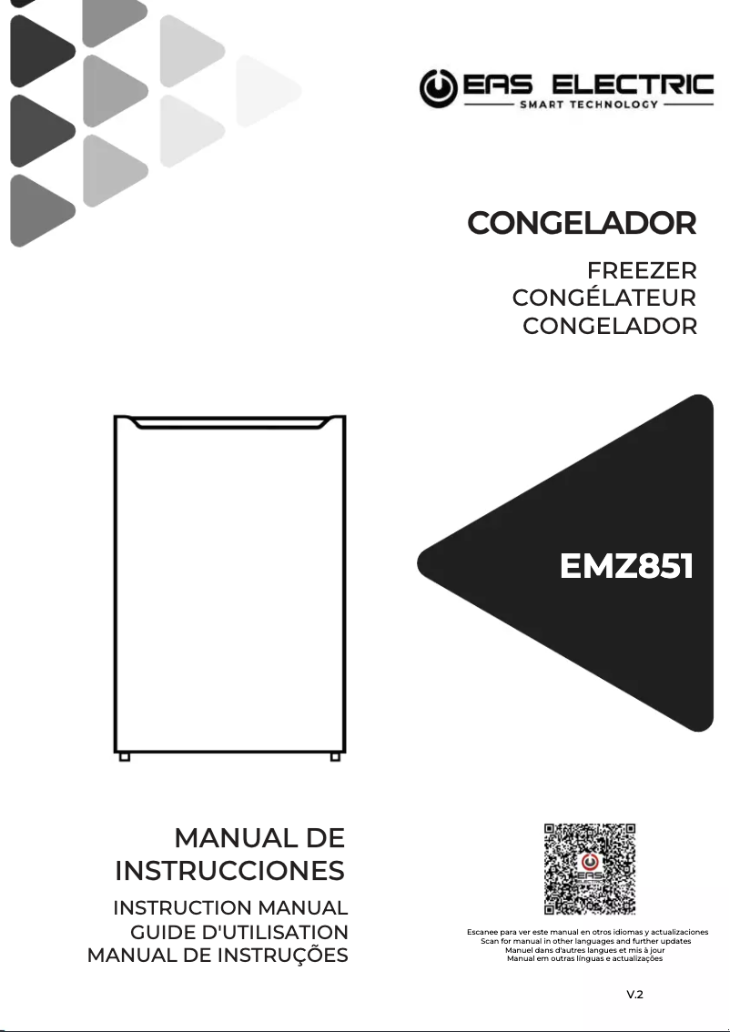 Page 1 of the manual User Manual EAS Electric EMZ851