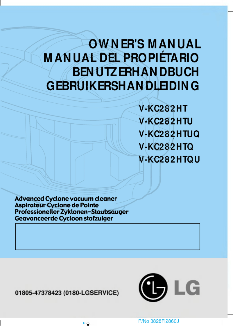 First page image of the manual for V-KC282HT