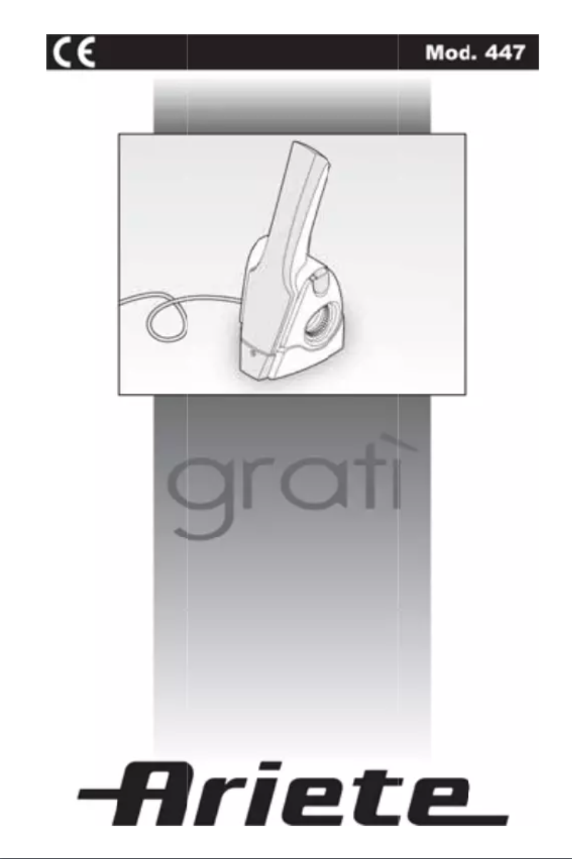 Image de la première page du manuel de l'appareil 447