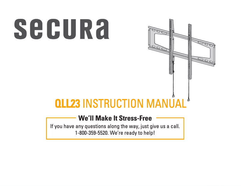 First page image of the manual for QLL23