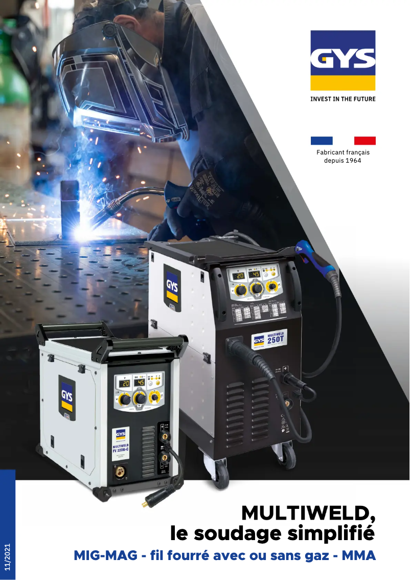 First page image of the manual for Multiweld 250T-C