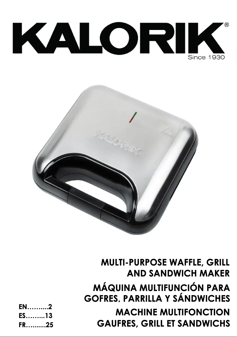 Image de la première page du manuel de l'appareil SM 47451 SS