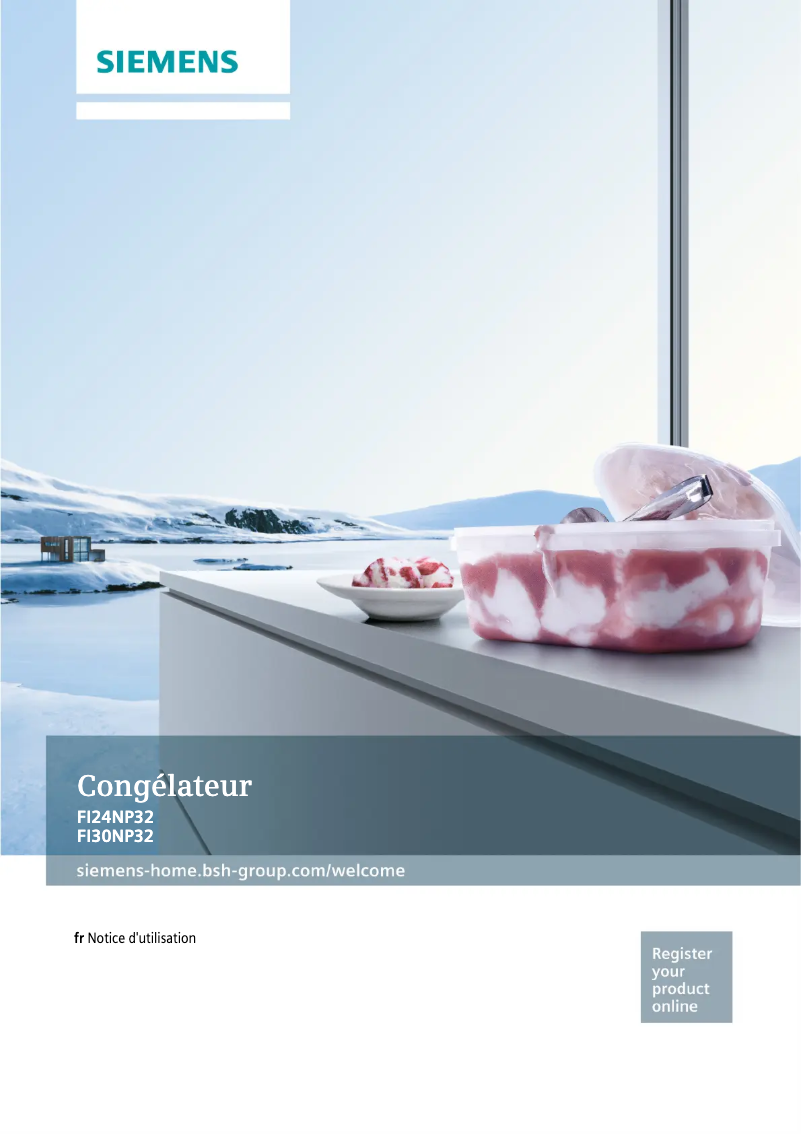 Page 1 of the manual User Manual Siemens FI24NP32