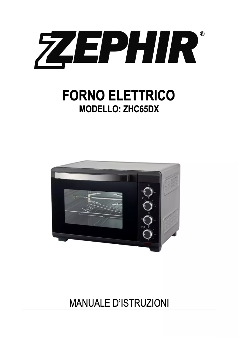 Image de la première page du manuel de l'appareil ZHC65DX
