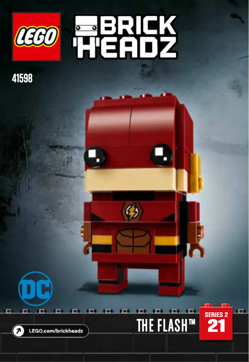First page image of the manual for Brickheadz 41598