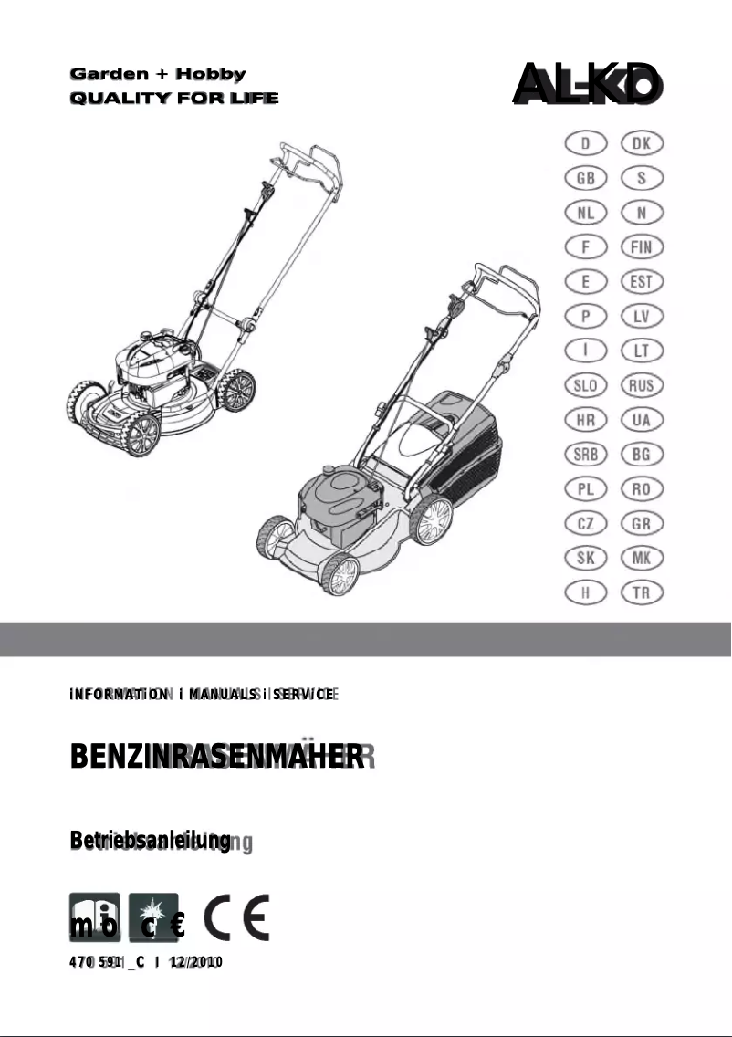 First page image of the manual for Silver 430 B Premium
