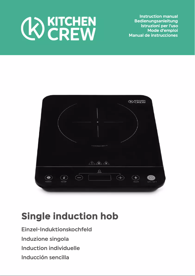 First page image of the manual for 943354