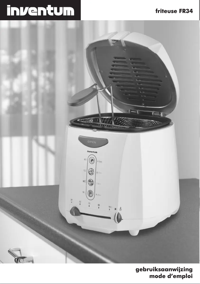 First page image of the manual for FR34