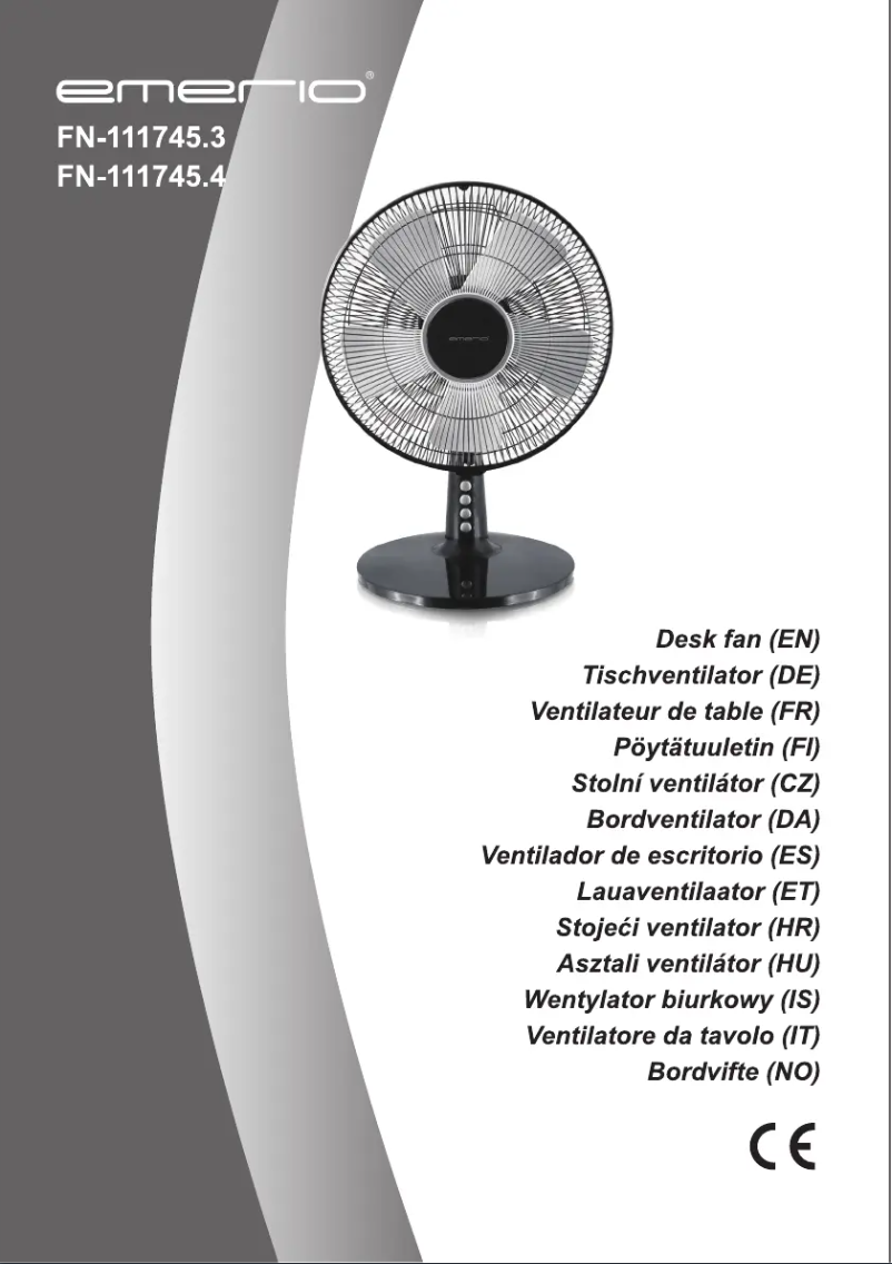 Page 1 of the manual User Manual Emerio FN-111745