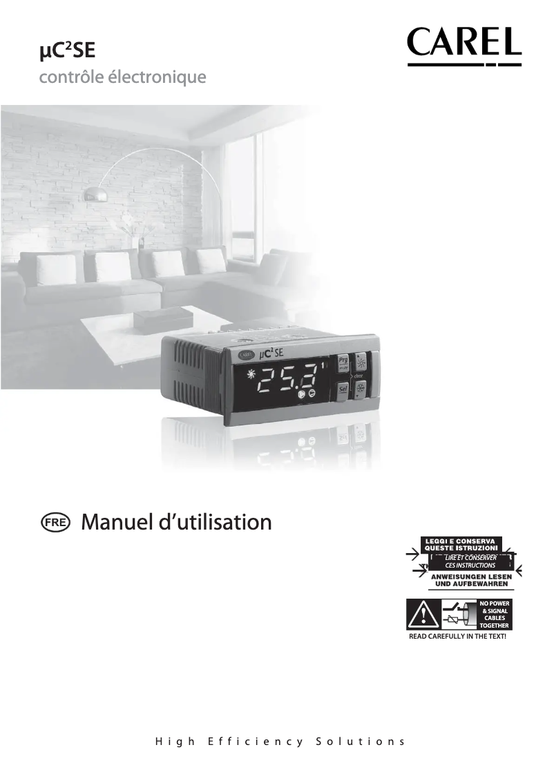 First page image of the manual for µC2 SE