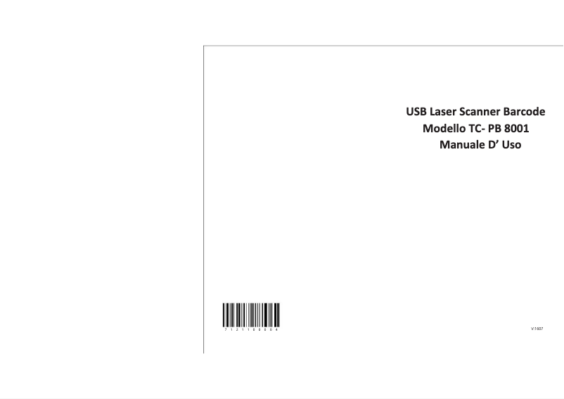 Page 1 of the manual User Manual Tecno TC-BC 8001