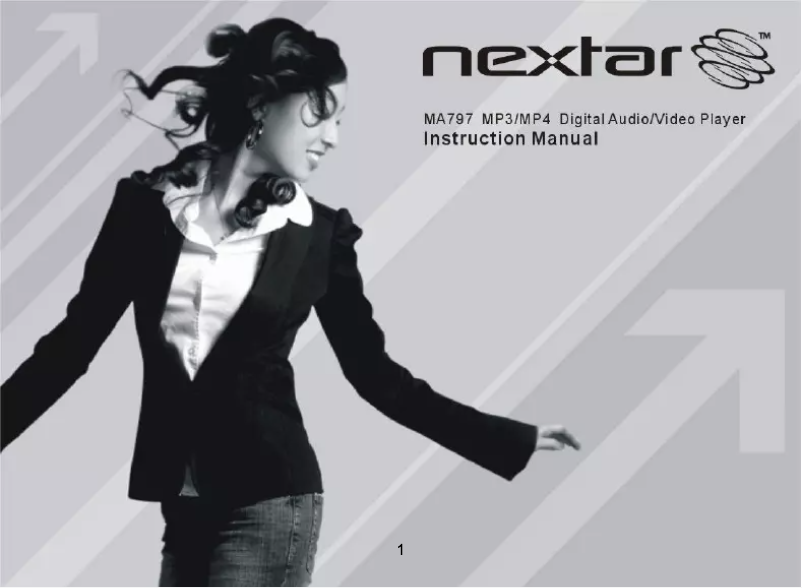 Page 1 of the manual User Manual Nextar MA797