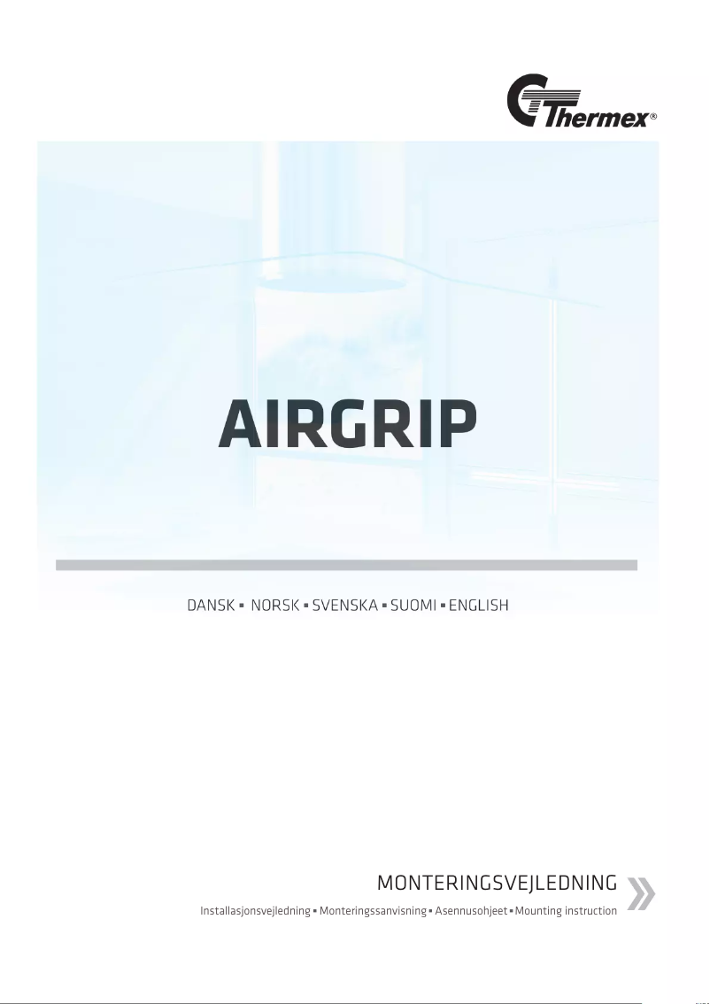 First page image of the manual for Airgrip