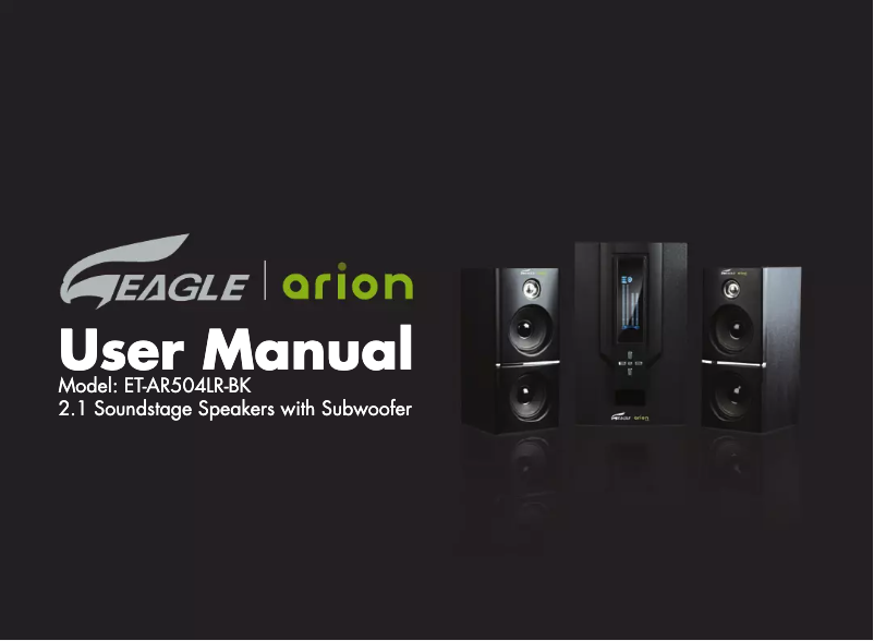 Page 1 of the manual User Manual Eagle Arion ET-AR504LR