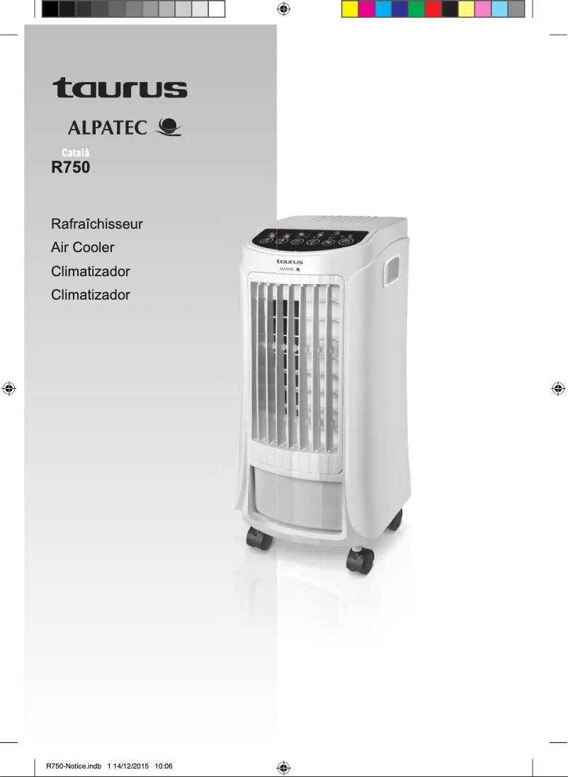 First page image of the manual for R750