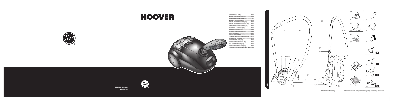 Page 1 of the manual User Manual Hoover Telios Plus TE70_TE58011