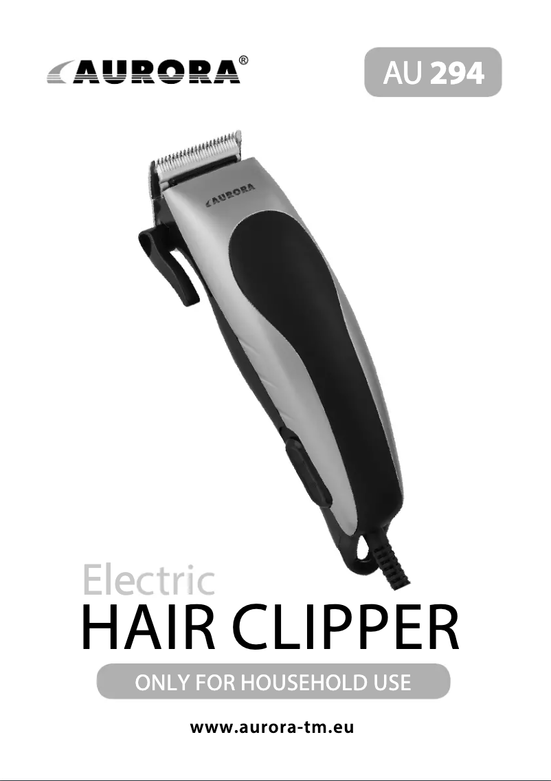 First page image of the manual for AU 294