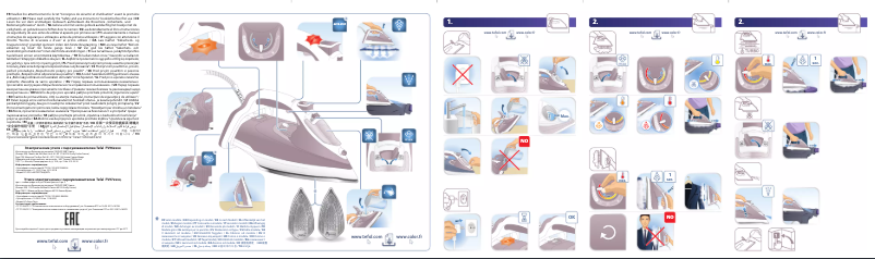 Page 1 of the manual User Manual Calor Ultimate Anti Calc FV9770C0