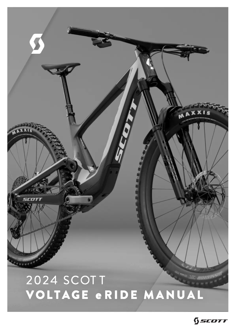 First page image of the manual for Voltage eRIDE 900