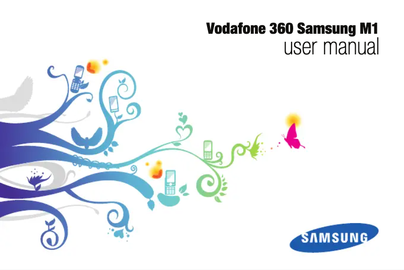 First page image of the manual for M1 Vodafone 360