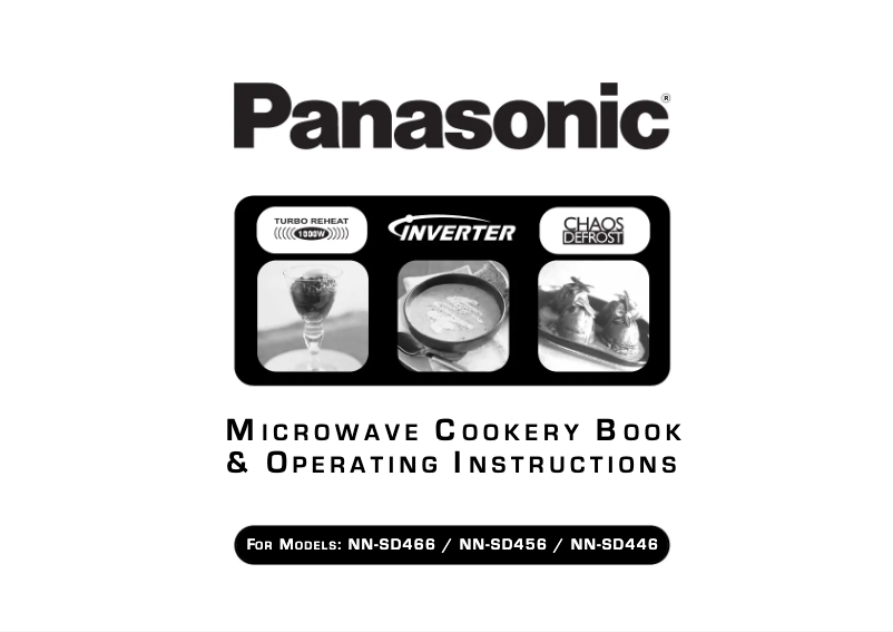 Page 1 of the manual User Manual Panasonic NN-SD446