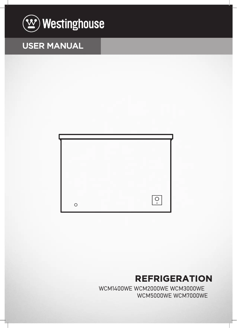 First page image of the manual for WCM7000WE