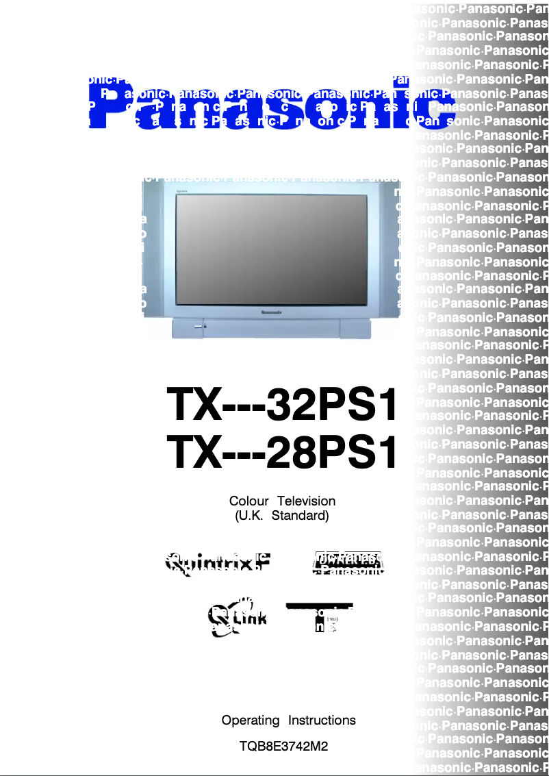 First page image of the manual for TX-28PS1
