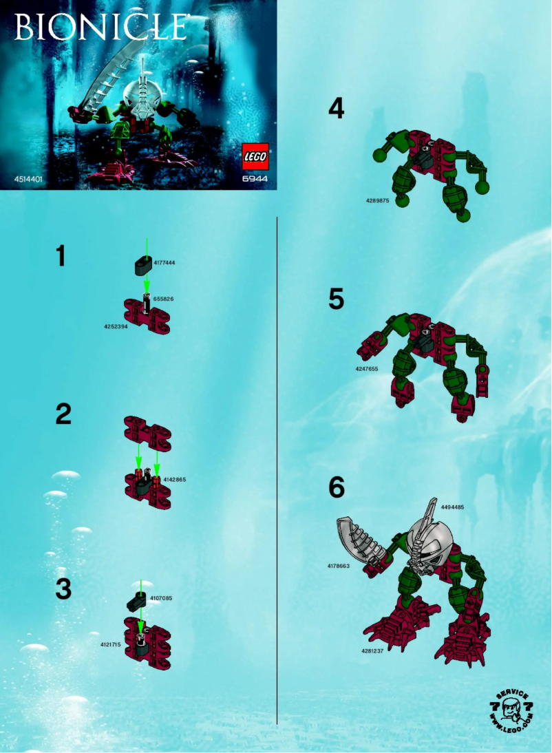 Page 1 of the manual User Manual Lego Good Guy 07