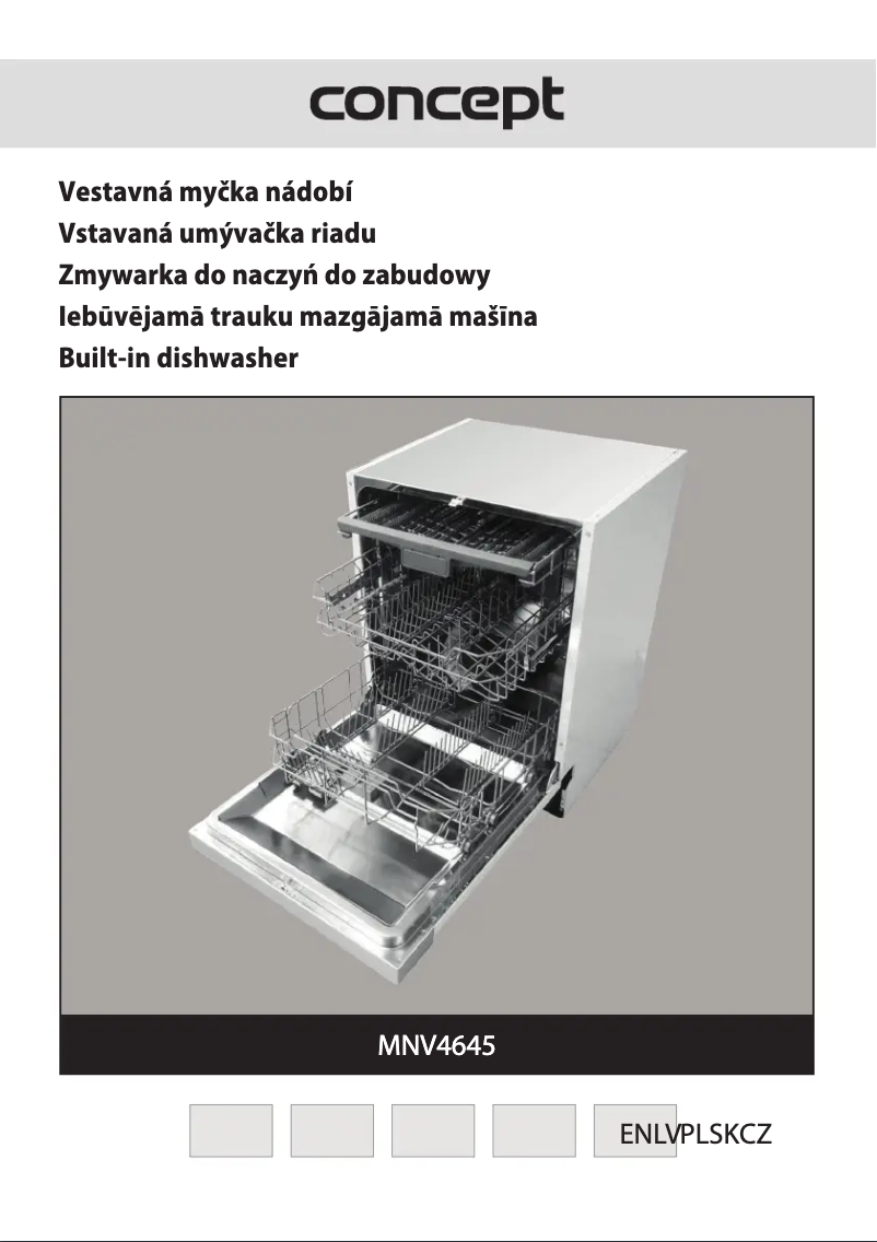 Page 1 of the manual User Manual Concept MNV4645
