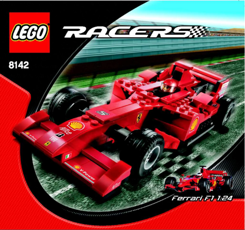 First page image of the manual for Racers 8142