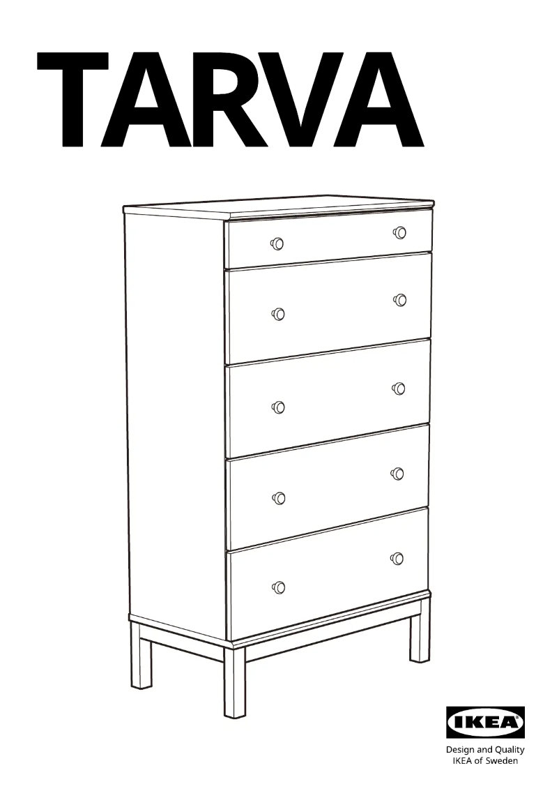 First page image of the manual for TARVA 705.898.69